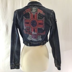Rocawear jean jacket size S